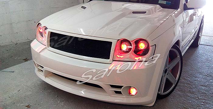 Custom Jeep Grand Cherokee  All Styles Grill (2005 - 2007) - $290.00 (Part #JP-009-GR)